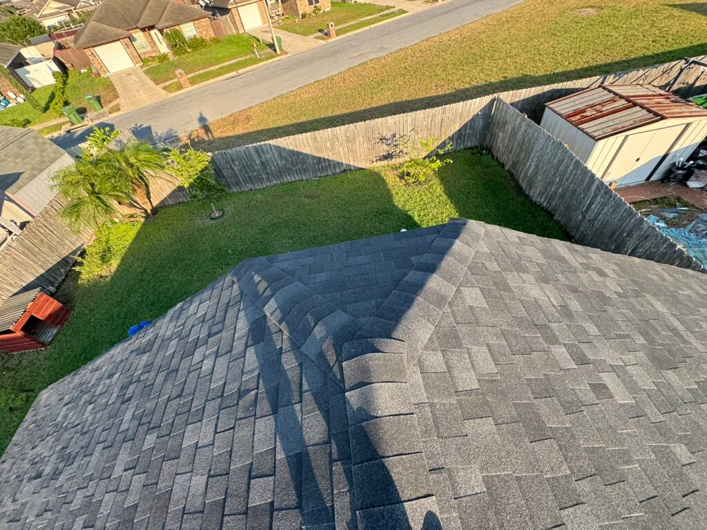 Techo residencial instalado por Roofing.us en Houston, Texas