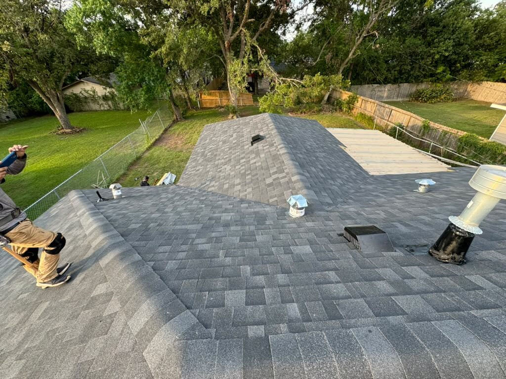 Reemplazo de techo residencial en Houston